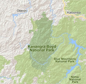 NPWS KBNP Map