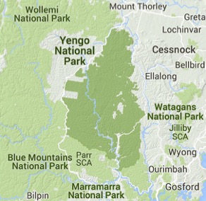 NPWS YNP Map