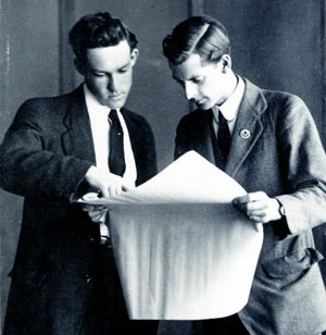 Roy Davies and Myles Dunphy c.1919